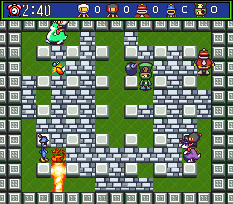 Super Bomberman 5 - Caravan Event Ban Screenshot 1